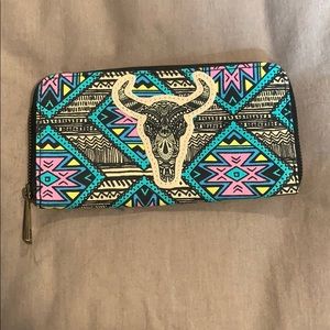 Neon Tribal Wallet
